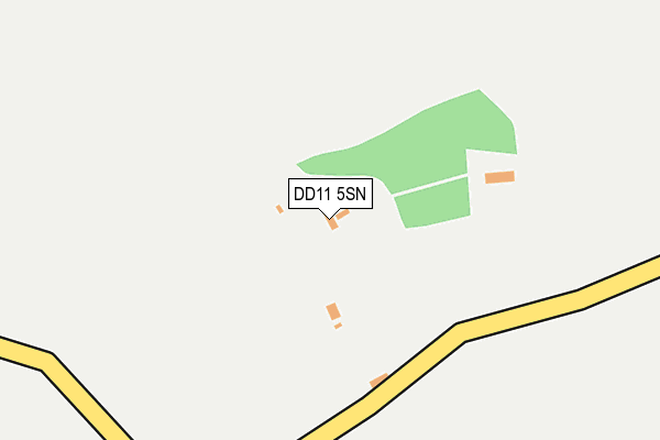 DD11 5SN map - OS OpenMap – Local (Ordnance Survey) DD11 5SN map - OS OpenMap – Local (Ordnance Survey)