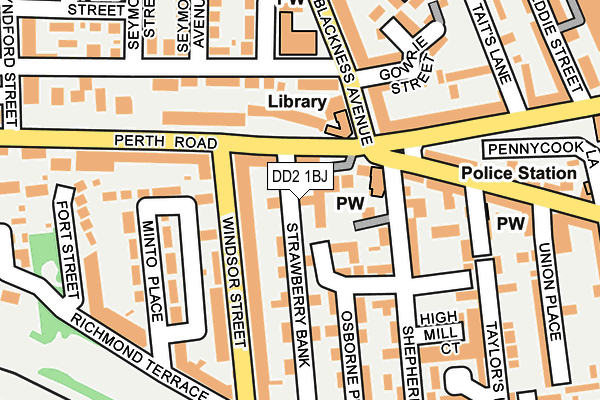 DD2 1BJ map - OS OpenMap – Local (Ordnance Survey) DD2 1BJ map - OS OpenMap – Local (Ordnance Survey)