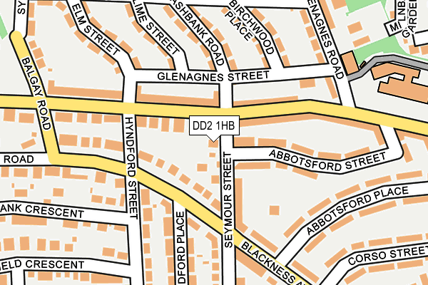 DD2 1HB map - OS OpenMap – Local (Ordnance Survey) DD2 1HB map - OS OpenMap – Local (Ordnance Survey)