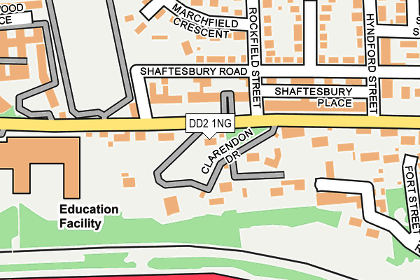 DD2 1NG map - OS OpenMap – Local (Ordnance Survey) DD2 1NG map - OS OpenMap – Local (Ordnance Survey)