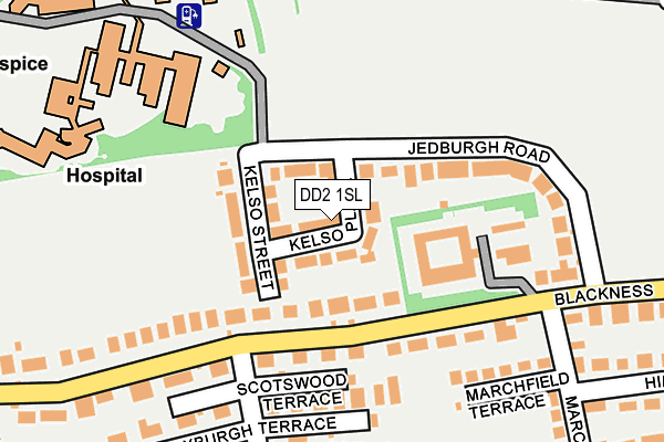 DD2 1SL map - OS OpenMap – Local (Ordnance Survey) DD2 1SL map - OS OpenMap – Local (Ordnance Survey)