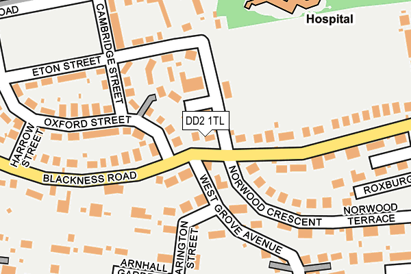 DD2 1TL map - OS OpenMap – Local (Ordnance Survey) DD2 1TL map - OS OpenMap – Local (Ordnance Survey)