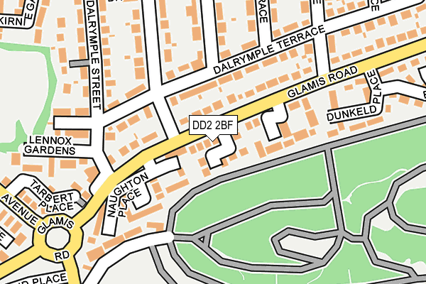 DD2 2BF map - OS OpenMap – Local (Ordnance Survey) DD2 2BF map - OS OpenMap – Local (Ordnance Survey)