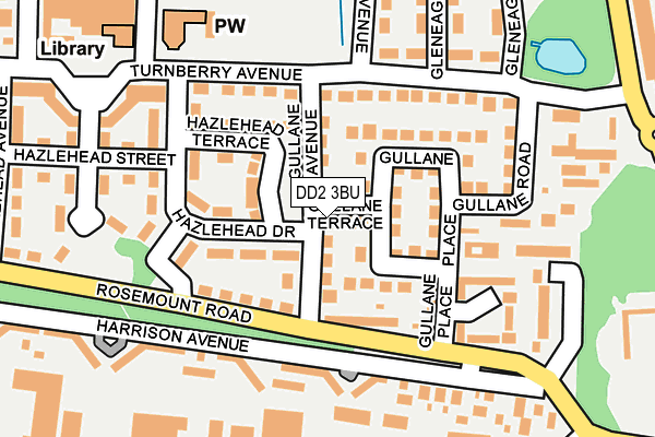 DD2 3BU map - OS OpenMap – Local (Ordnance Survey) DD2 3BU map - OS OpenMap – Local (Ordnance Survey)