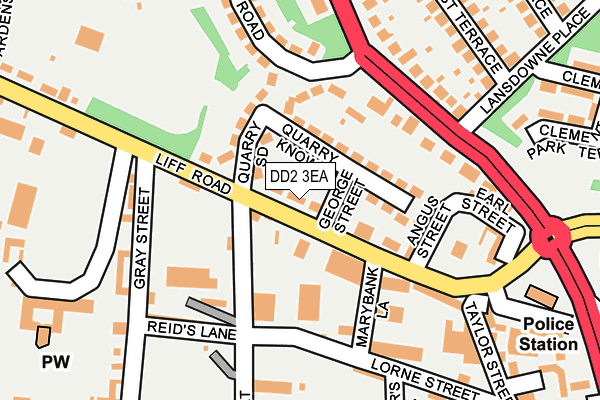 DD2 3EA map - OS OpenMap – Local (Ordnance Survey) DD2 3EA map - OS OpenMap – Local (Ordnance Survey)