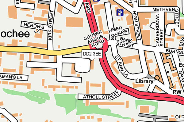 DD2 3EE map - OS OpenMap – Local (Ordnance Survey) DD2 3EE map - OS OpenMap – Local (Ordnance Survey)