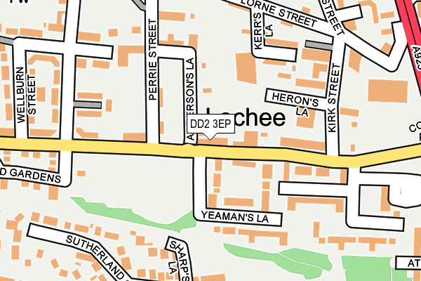 DD2 3EP map - OS OpenMap – Local (Ordnance Survey) DD2 3EP map - OS OpenMap – Local (Ordnance Survey)