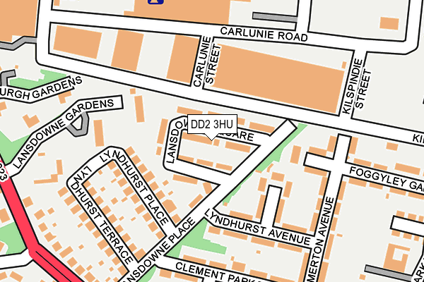 DD2 3HU map - OS OpenMap – Local (Ordnance Survey) DD2 3HU map - OS OpenMap – Local (Ordnance Survey)