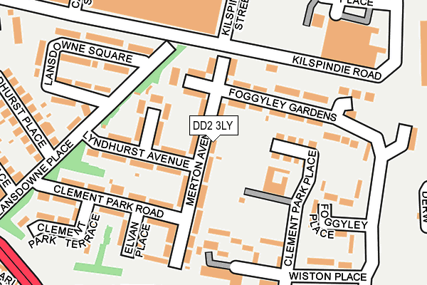 DD2 3LY map - OS OpenMap – Local (Ordnance Survey) DD2 3LY map - OS OpenMap – Local (Ordnance Survey)