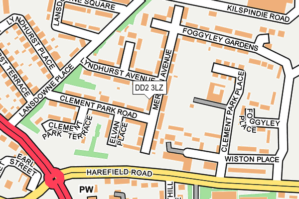 DD2 3LZ map - OS OpenMap – Local (Ordnance Survey) DD2 3LZ map - OS OpenMap – Local (Ordnance Survey)