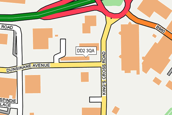 DD2 3QA map - OS OpenMap – Local (Ordnance Survey) DD2 3QA map - OS OpenMap – Local (Ordnance Survey)