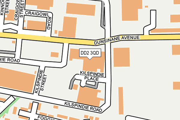 DD2 3QD map - OS OpenMap – Local (Ordnance Survey) DD2 3QD map - OS OpenMap – Local (Ordnance Survey)