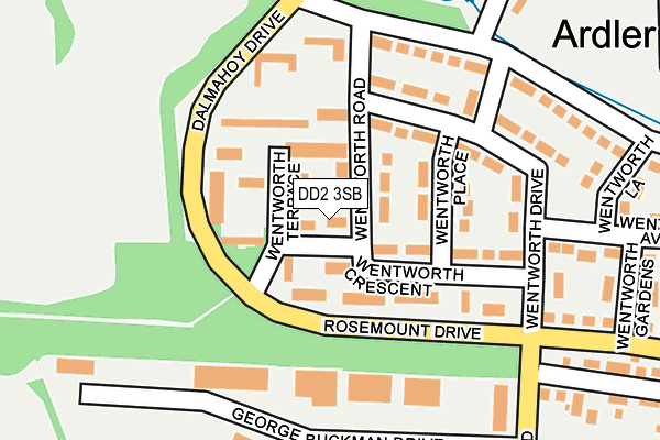 DD2 3SB map - OS OpenMap – Local (Ordnance Survey) DD2 3SB map - OS OpenMap – Local (Ordnance Survey)