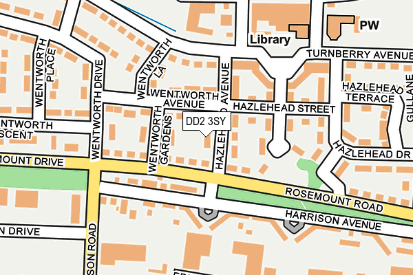 DD2 3SY map - OS OpenMap – Local (Ordnance Survey) DD2 3SY map - OS OpenMap – Local (Ordnance Survey)