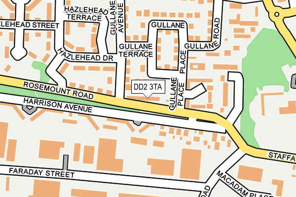 DD2 3TA map - OS OpenMap – Local (Ordnance Survey) DD2 3TA map - OS OpenMap – Local (Ordnance Survey)