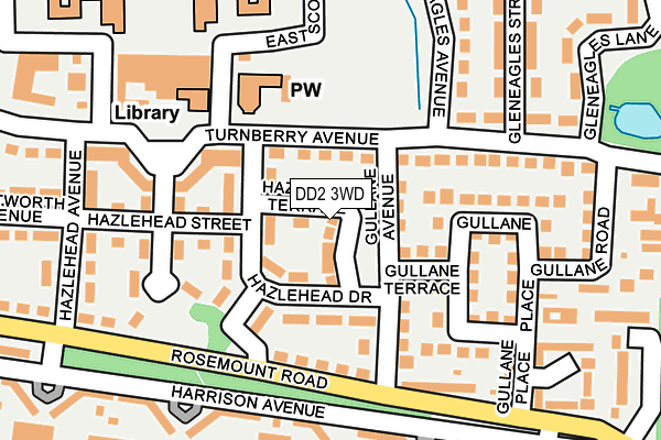 DD2 3WD map - OS OpenMap – Local (Ordnance Survey) DD2 3WD map - OS OpenMap – Local (Ordnance Survey)