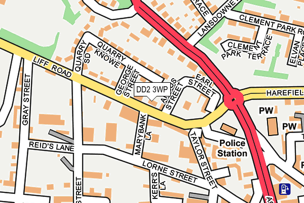 DD2 3WP map - OS OpenMap – Local (Ordnance Survey) DD2 3WP map - OS OpenMap – Local (Ordnance Survey)