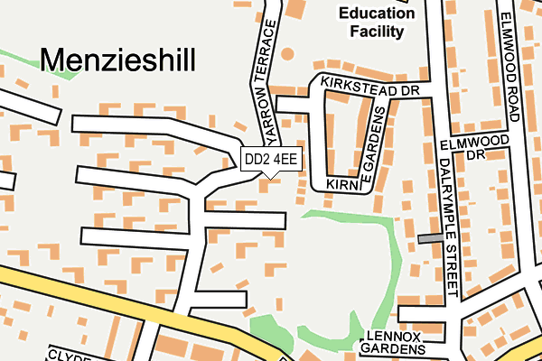 DD2 4EE map - OS OpenMap – Local (Ordnance Survey) DD2 4EE map - OS OpenMap – Local (Ordnance Survey)