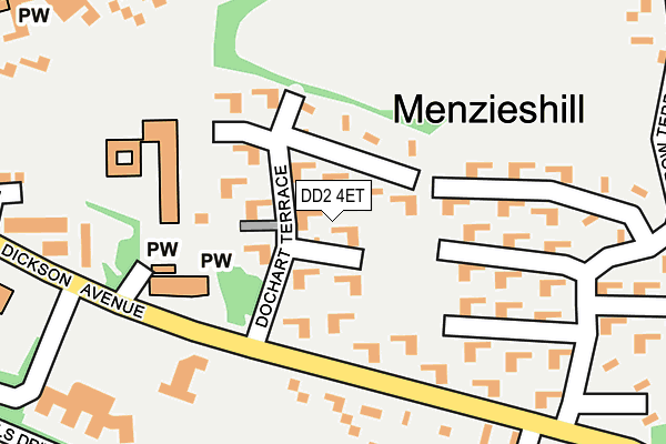 DD2 4ET map - OS OpenMap – Local (Ordnance Survey) DD2 4ET map - OS OpenMap – Local (Ordnance Survey)