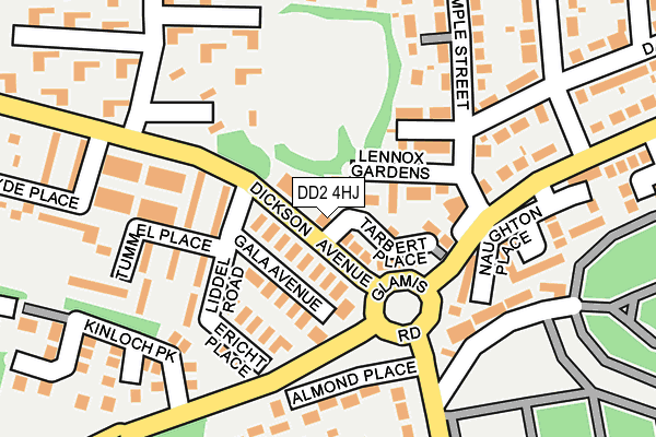 DD2 4HJ map - OS OpenMap – Local (Ordnance Survey) DD2 4HJ map - OS OpenMap – Local (Ordnance Survey)