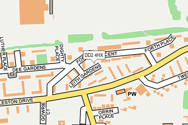 DD2 4HX map - OS OpenMap – Local (Ordnance Survey) DD2 4HX map - OS OpenMap – Local (Ordnance Survey)