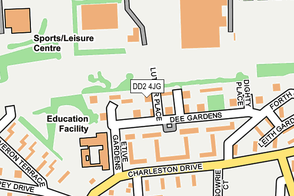 DD2 4JG map - OS OpenMap – Local (Ordnance Survey) DD2 4JG map - OS OpenMap – Local (Ordnance Survey)