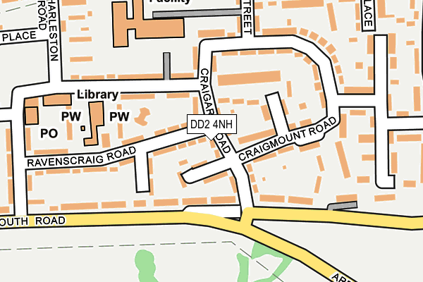 DD2 4NH map - OS OpenMap – Local (Ordnance Survey) DD2 4NH map - OS OpenMap – Local (Ordnance Survey)