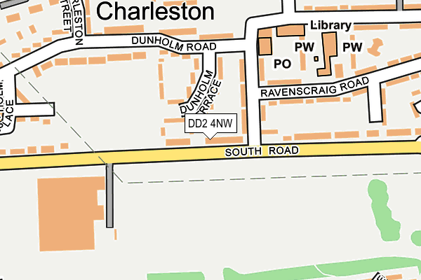 DD2 4NW map - OS OpenMap – Local (Ordnance Survey) DD2 4NW map - OS OpenMap – Local (Ordnance Survey)
