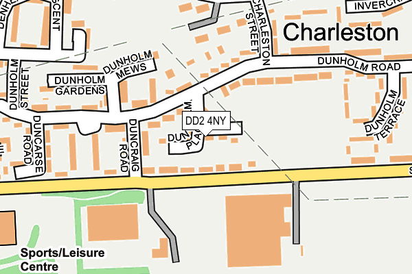 DD2 4NY map - OS OpenMap – Local (Ordnance Survey) DD2 4NY map - OS OpenMap – Local (Ordnance Survey)