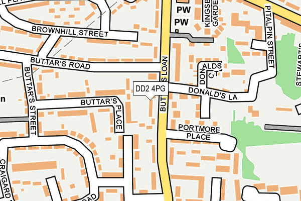 DD2 4PG map - OS OpenMap – Local (Ordnance Survey) DD2 4PG map - OS OpenMap – Local (Ordnance Survey)
