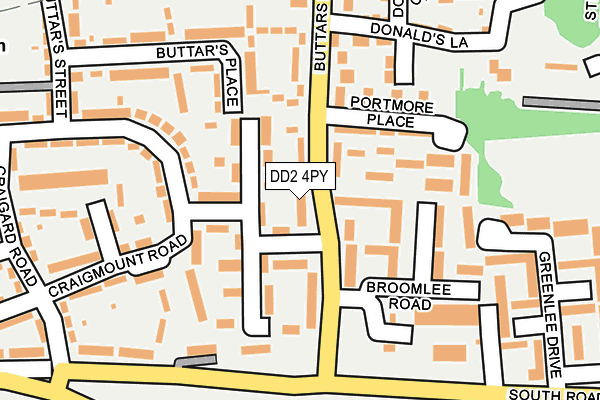 DD2 4PY map - OS OpenMap – Local (Ordnance Survey) DD2 4PY map - OS OpenMap – Local (Ordnance Survey)