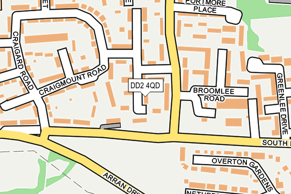 DD2 4QD map - OS OpenMap – Local (Ordnance Survey) DD2 4QD map - OS OpenMap – Local (Ordnance Survey)