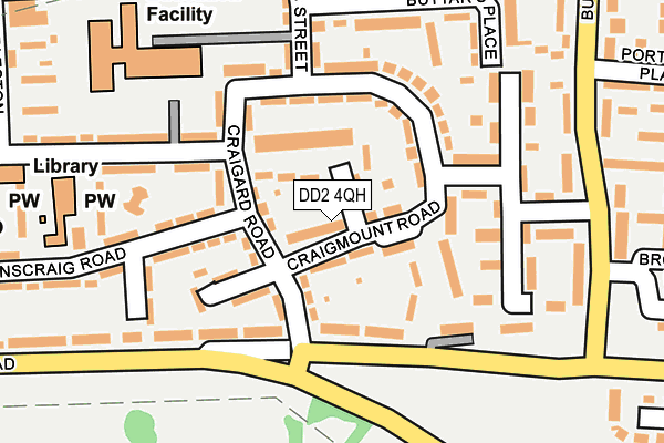 DD2 4QH map - OS OpenMap – Local (Ordnance Survey) DD2 4QH map - OS OpenMap – Local (Ordnance Survey)