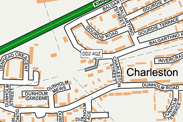 DD2 4QZ map - OS OpenMap – Local (Ordnance Survey) DD2 4QZ map - OS OpenMap – Local (Ordnance Survey)