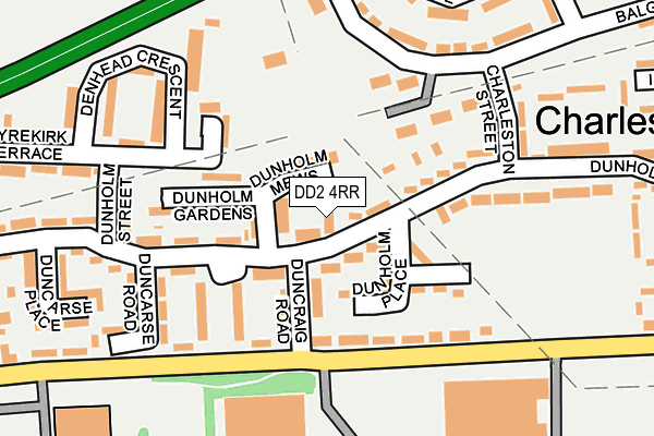 DD2 4RR map - OS OpenMap – Local (Ordnance Survey) DD2 4RR map - OS OpenMap – Local (Ordnance Survey)
