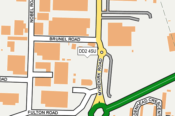 DD2 4SU map - OS OpenMap – Local (Ordnance Survey) DD2 4SU map - OS OpenMap – Local (Ordnance Survey)