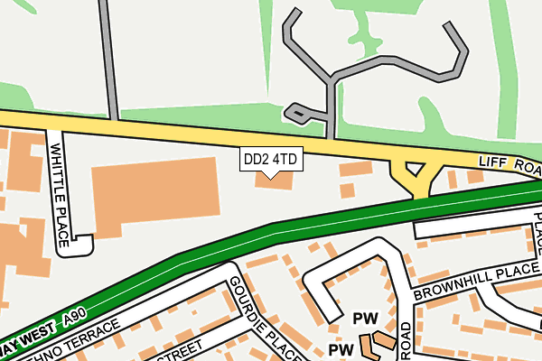 DD2 4TD map - OS OpenMap – Local (Ordnance Survey) DD2 4TD map - OS OpenMap – Local (Ordnance Survey)