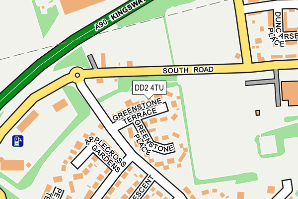 DD2 4TU map - OS OpenMap – Local (Ordnance Survey) DD2 4TU map - OS OpenMap – Local (Ordnance Survey)