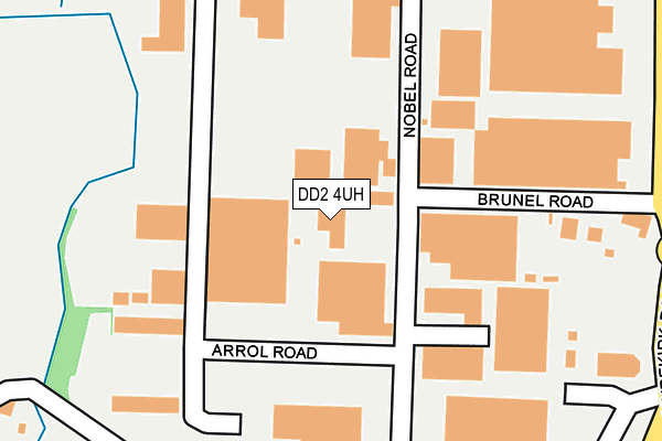 DD2 4UH map - OS OpenMap – Local (Ordnance Survey) DD2 4UH map - OS OpenMap – Local (Ordnance Survey)