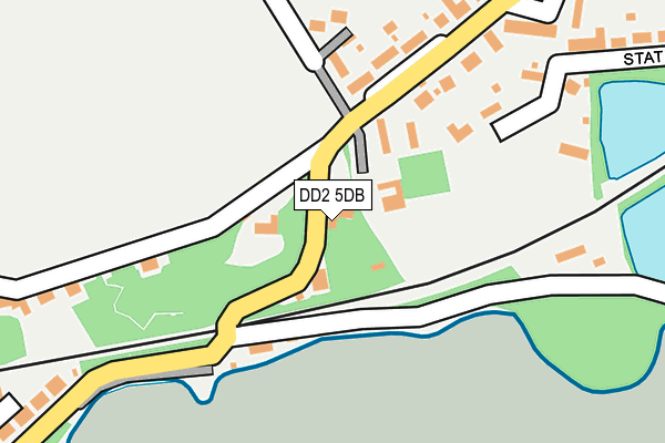 DD2 5DB map - OS OpenMap – Local (Ordnance Survey) DD2 5DB map - OS OpenMap – Local (Ordnance Survey)