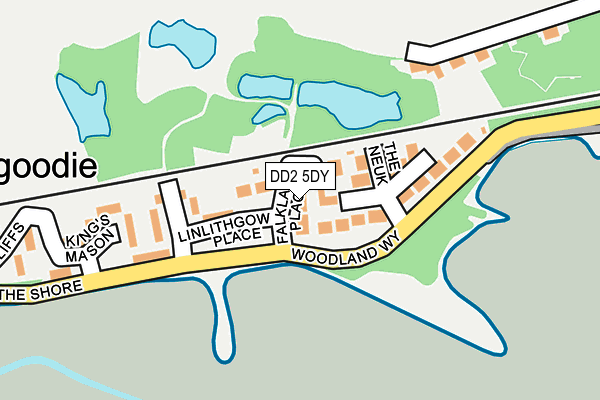 DD2 5DY map - OS OpenMap – Local (Ordnance Survey) DD2 5DY map - OS OpenMap – Local (Ordnance Survey)