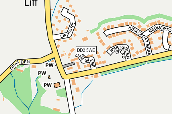 DD2 5WE map - OS OpenMap – Local (Ordnance Survey) DD2 5WE map - OS OpenMap – Local (Ordnance Survey)