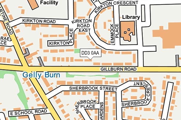 DD3 0AA map - OS OpenMap – Local (Ordnance Survey) DD3 0AA map - OS OpenMap – Local (Ordnance Survey)
