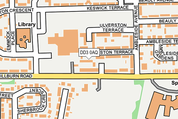 DD3 0AQ map - OS OpenMap – Local (Ordnance Survey) DD3 0AQ map - OS OpenMap – Local (Ordnance Survey)