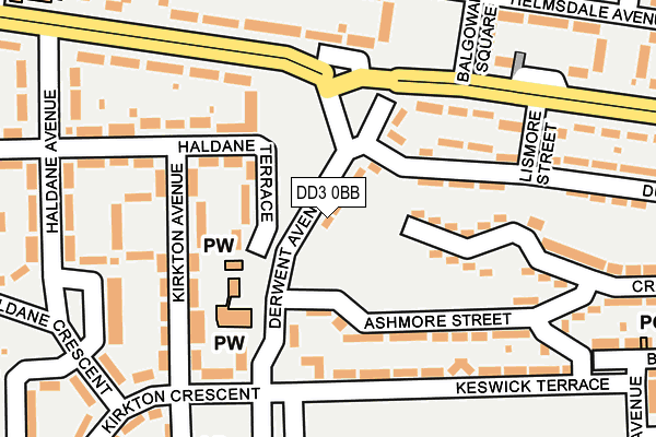 DD3 0BB map - OS OpenMap – Local (Ordnance Survey) DD3 0BB map - OS OpenMap – Local (Ordnance Survey)
