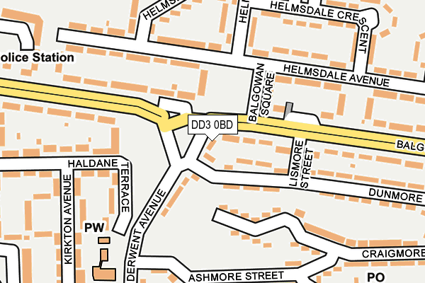 DD3 0BD map - OS OpenMap – Local (Ordnance Survey) DD3 0BD map - OS OpenMap – Local (Ordnance Survey)