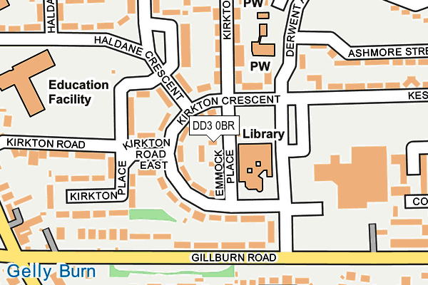 DD3 0BR map - OS OpenMap – Local (Ordnance Survey) DD3 0BR map - OS OpenMap – Local (Ordnance Survey)