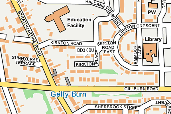 DD3 0BU map - OS OpenMap – Local (Ordnance Survey) DD3 0BU map - OS OpenMap – Local (Ordnance Survey)