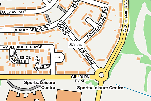 DD3 0EJ map - OS OpenMap – Local (Ordnance Survey) DD3 0EJ map - OS OpenMap – Local (Ordnance Survey)