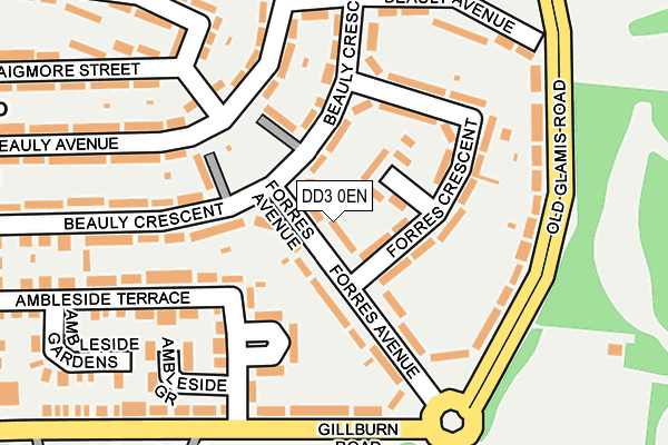 DD3 0EN map - OS OpenMap – Local (Ordnance Survey) DD3 0EN map - OS OpenMap – Local (Ordnance Survey)